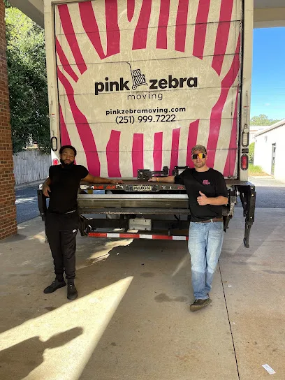 Pink Zebra Moving Of Mobile Al